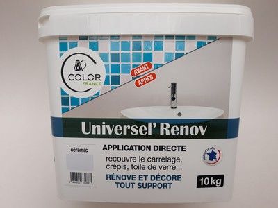 UNIVERSEL RENOV BLANC CERAMIC 10kg COLOR FRANCE