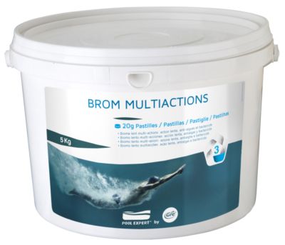 Brome multifonctions 5 kg pour piscine