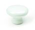 Bouton de meuble rond porcelaine blanc 26 mm diamètre 35 mm REI