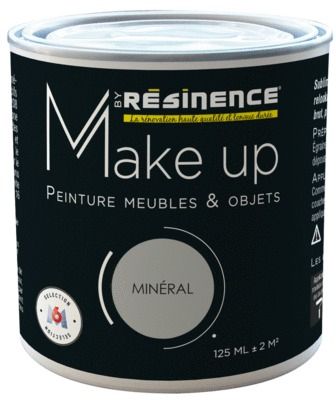 Peinture de rénovation meubles et boiseries minéral 125 ml MAKE UP by RESINENCE