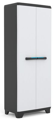 Armoire haute Linear grise et noire ABM