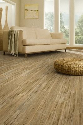 Sol vinyle décor chêne grisé Rustic Muscade 2x152x914mm GERFLOR