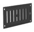 Grille d'arrivée d'air en fonte noire  réglable 220x110 mm AUTOGYRE