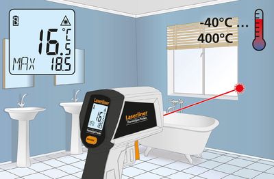 THERMOMETRE -40°C / 400°C THERMOSPOT POCKET