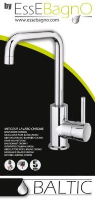 Mitigeur de lavabo Baltic chromé ESSEBAGNO