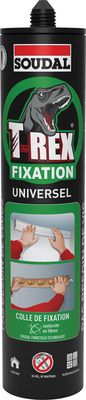 Colle universelle T-rex fixation acrylique 380 g SOUDAL