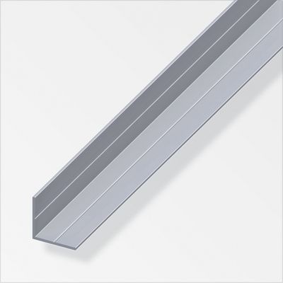 Cornière aluminium brut 35.5 x 35.5 x 2.4 mm 1 m ALFER