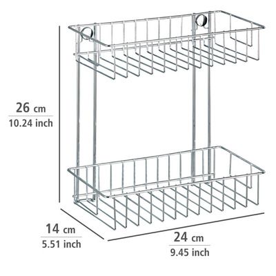 Étagère droite à 2 niveaux Classic WENKO