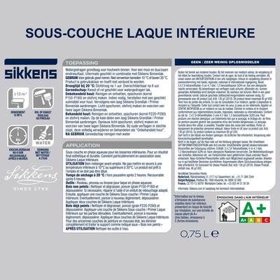 Sous-couche pour laque intérieure 750 ml SIKKENS