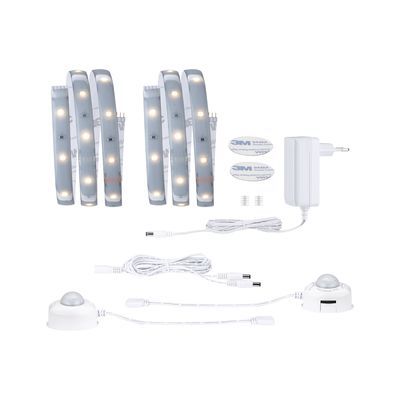 Ruban LED pour lit double 2x1m blanc chaud IP44 4W 24V MAXLED 250 PAULMANN