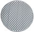 Tapis rond diamètre 150 cm gris JARDILINE