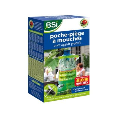 Poche piège a mouches réutilisable BSI