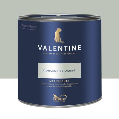 Peinture Valentine  Mat Velouté Douceur de l'Aube 2 L - DULUX VALENTINE