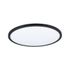 Plafonnier LED rond noir 420mm 3000k 22W ATRIA SHINE PAULMANN