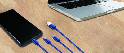 Câble chargeur USB nylon 3 en 1 universel 1 m GAO