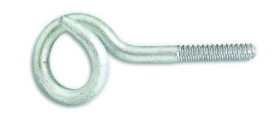 Crochet de gymnase vis à bois acier zingué diamètre fil 12 mm longueur 90 mm CHAPUIS