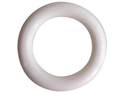 Anneaux polyéthylène diam 56 mm Finition Laqué blanc par 10 - MOBOIS