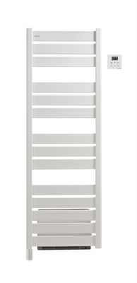 Radiateur sèche-serviette à inertie fluide blanc Madras 750 W + 1000 W soufflant ACOVA