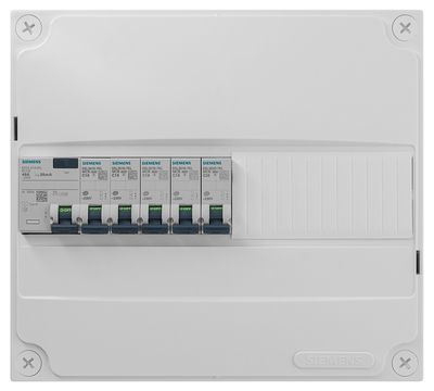 Tableau électrique pré-équipé 1 rangée SIEMENS