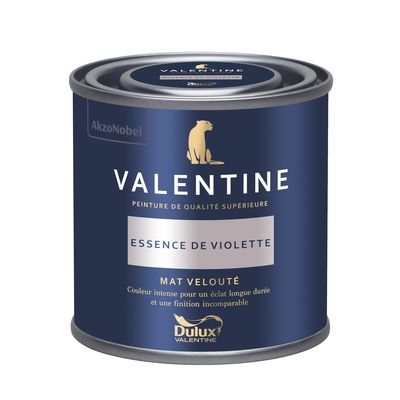 Peinture Valentine Mat Velouté Essence de Violette 0,125 L - DULUX VALENTINE