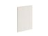 Porte effet bois blanc pour meuble de cuisine Nature muratti-04 56 x 60 cm OFITRES