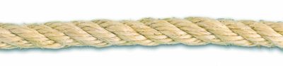 Cordage sisal diamètre 8 mm résistance rupture indicative 410 kg vendu au mètre CHAPUIS