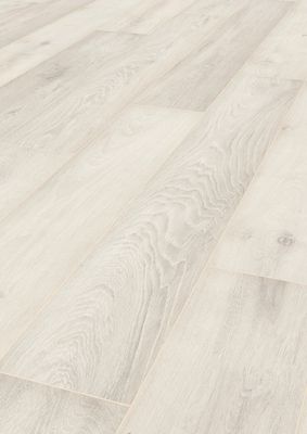 Sol stratifié décor chêne blanc Iceberg 12x192x1285mm AC5 AJ TIMBER