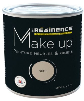 Peinture de rénovation meubles et boiseries nude 250 ml MAKE UP by RESINENCE