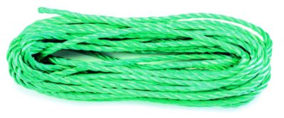 Cordage polypropylène vert résistance 900 kg diamètre 8 mm 25 m CHAPUIS