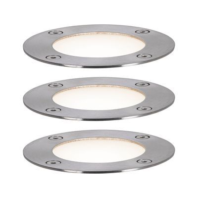 Spots encastrable extérieur LED RGBW multicolore compatible ZigBee IP65 3x3,6W 3x190 lumens 24V Kit de démarrage - Plug & Shine PAULMANN