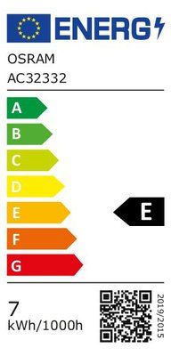 Ampoule LED Edison 1906 filament ambrée variable E27 7 W = 725 lumens blanc chaud OSRAM