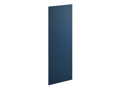 Façade dos pour meuble de cuisine Lotus bleu indigo mat 85 x 240 cm OFITRES