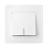 Bouton poussoir lumineux blanc CALY DEBFLEX