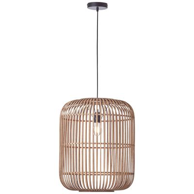 Suspension intérieure WOODROW XL bambou E27 60 W - BRILLIANT