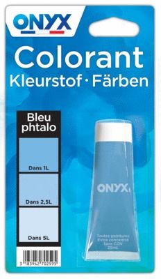 Colorant universel pour peinture bleu phtalo 25 ml ONYX