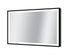 Miroir LED rectangulaire 75 X 100 cm Swann Black 2 MP GLASS