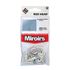 Chevilles Minivix 12 x 30 mm kit pour miroir RED HEAD