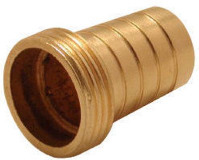 Raccord d'arrosage laiton 1 pièce mâle filetage 3/4 diamètre 15 mm