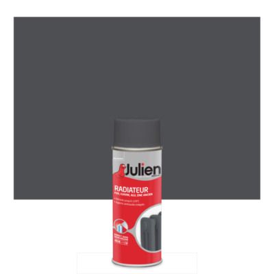 Peinture en aérosol spéciale radiateur poivre satiné 400 ml - JULIEN