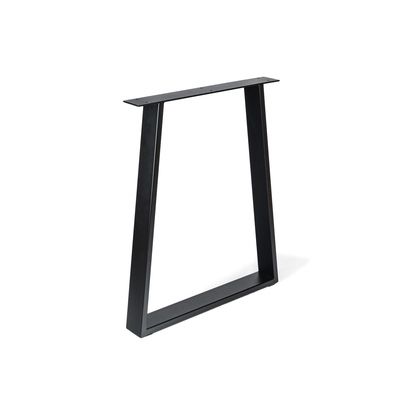 Pied xxl trapèze 80 x 710 x 580 mm métal noir REI