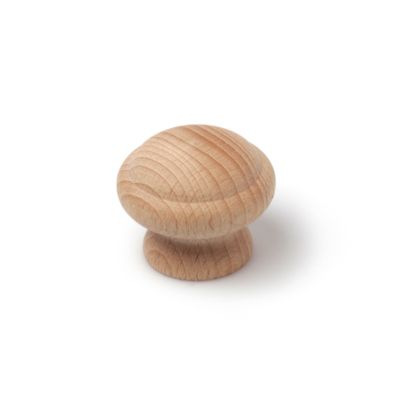 Bouton de meuble rond bois 32 mm diamètre 40 mm REI