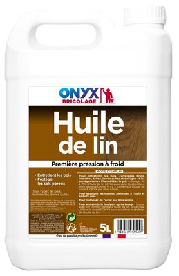 Huile de lin 5 litres ONYX