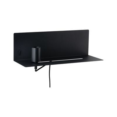 Applique tête de lit noir/ métal 40W E27 DEVARA PAULMANN