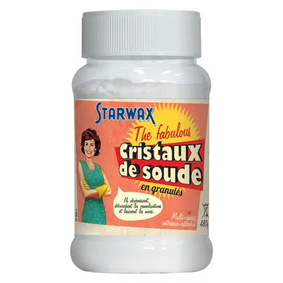 Cristaux de soude 480 gr STARWAX THE FABULOUS