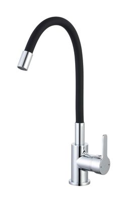 Robinet de cuisine flexible à mémoire de forme Chrome Mémory - ESSEBAGNO