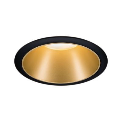 Spot encastrable COLE LED gradable noir doré PAULMANN