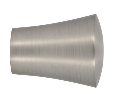 Embout métal à visser Medium diam 20 mm Finition Chrome Mat par 2 - MOBOIS