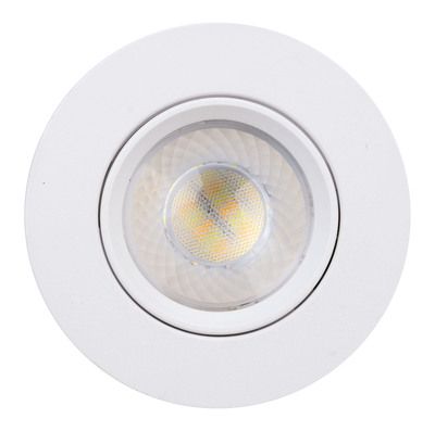 Spot encastrable orientable LED blanc dynamique CCT 550 lumens blanc IRIS - ARIC