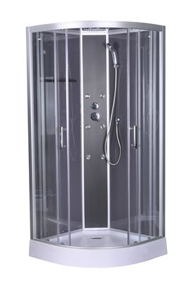 Cabine de douche hydromassante Wallis 1/4 rond 900 x 900 mm