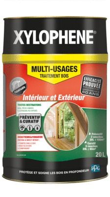 Traitement du bois Triple Action + Multi-Usages 20 l - XYLOPHENE